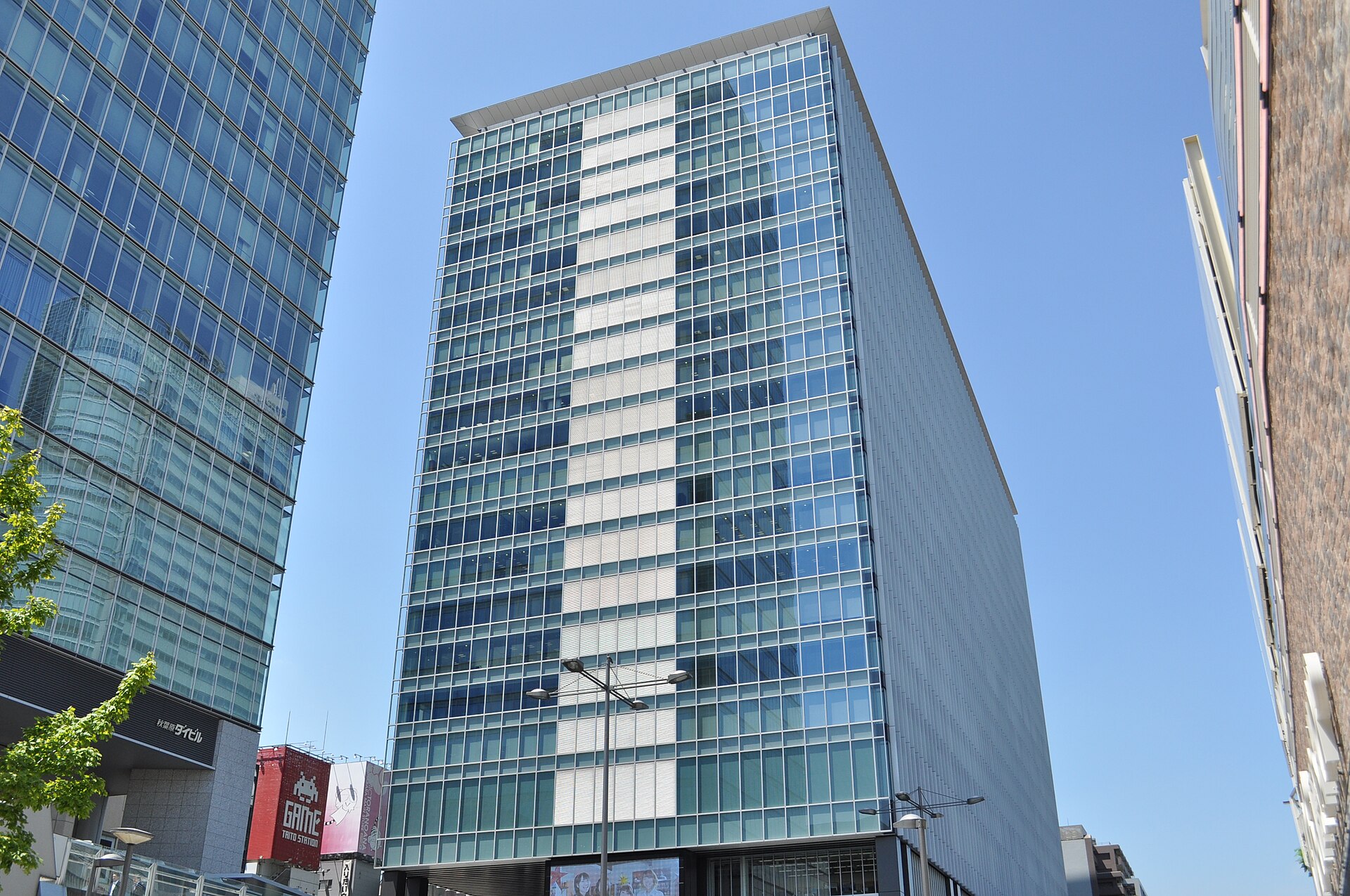 Akihabara UDX high-rise complex near Akihabara Station in 2012