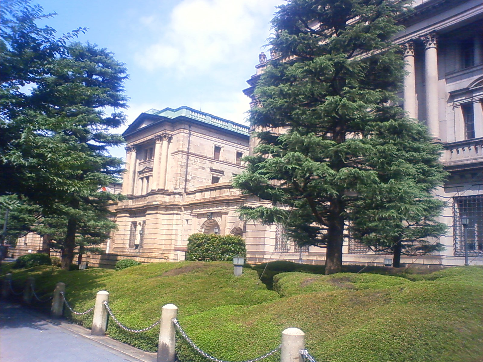 The Bank of Japan Old Main Building in Nihonbashi Hongokucho, designed by Tatsuno Kingo