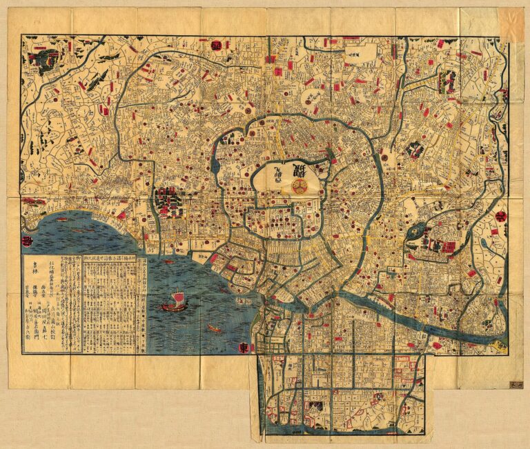 How to Read Old Japanese Maps—and Use Them to Walk Modern Tokyo