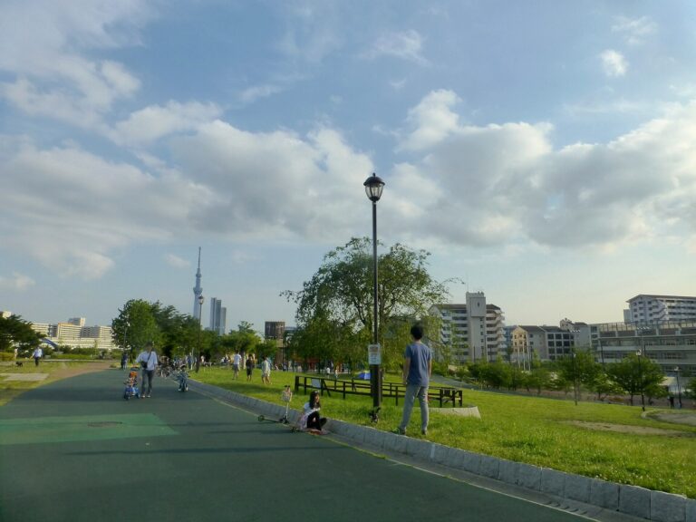 Minami-senju neighborhood history