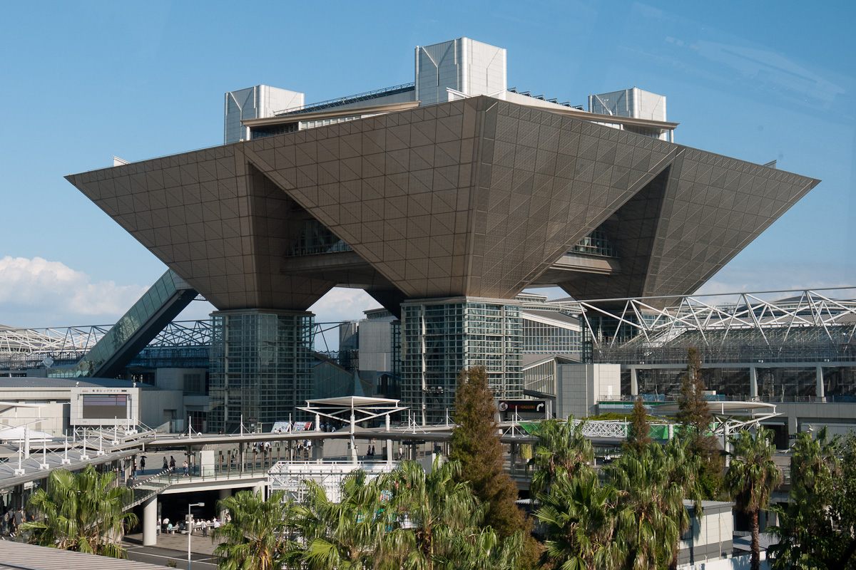 Tokyo Big Sight convention center in Ariake