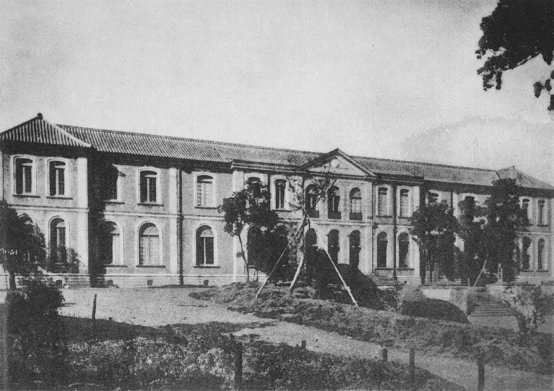 The Tokyo Higher Normal School building completed in 1887
