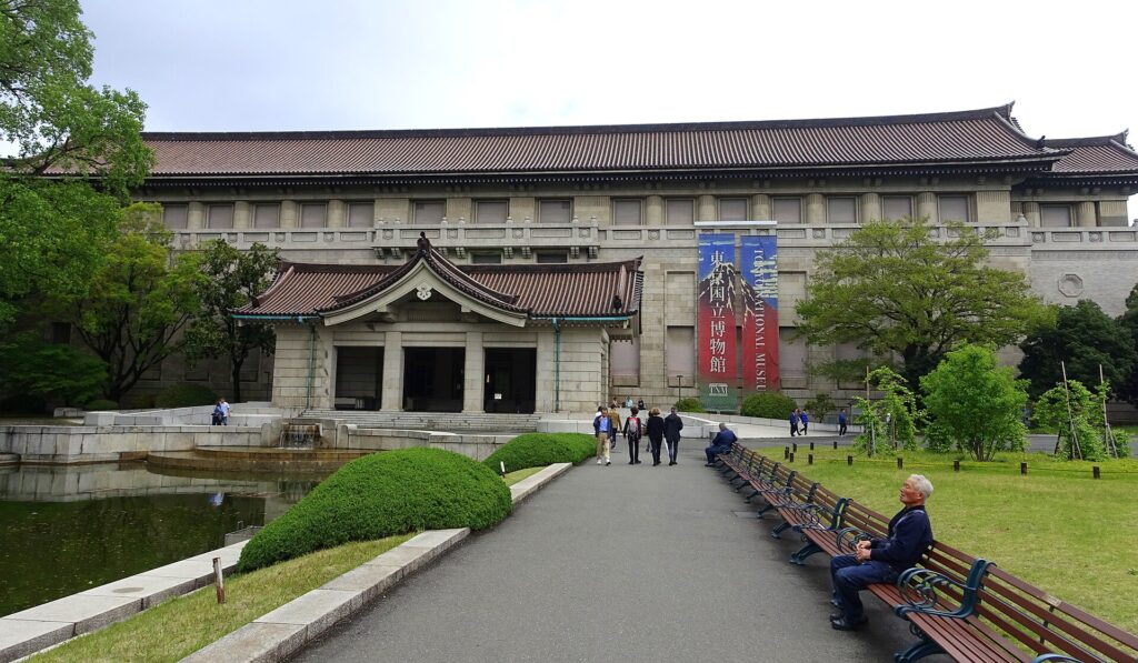 Main building of the Tokyo National Museum in Ueno Park