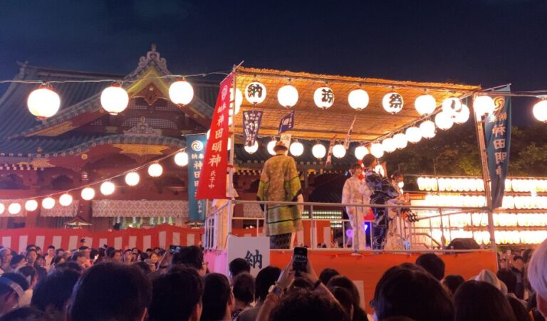 2026年 神田明神納涼祭りガイド|日程・アニソン盆踊り・出演者・混雑対策