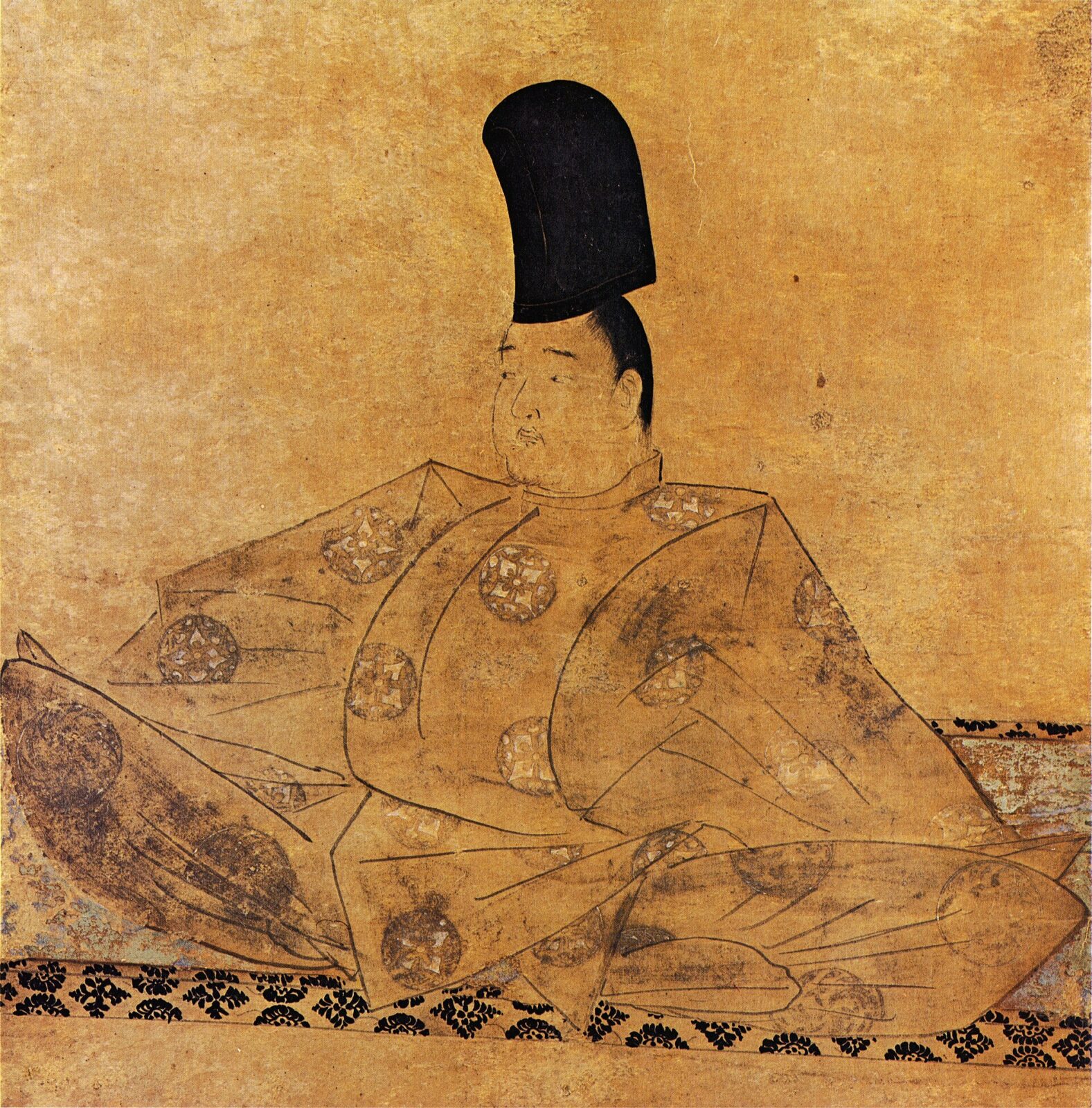 1221年に藤原信実が描いた後鳥羽上皇像