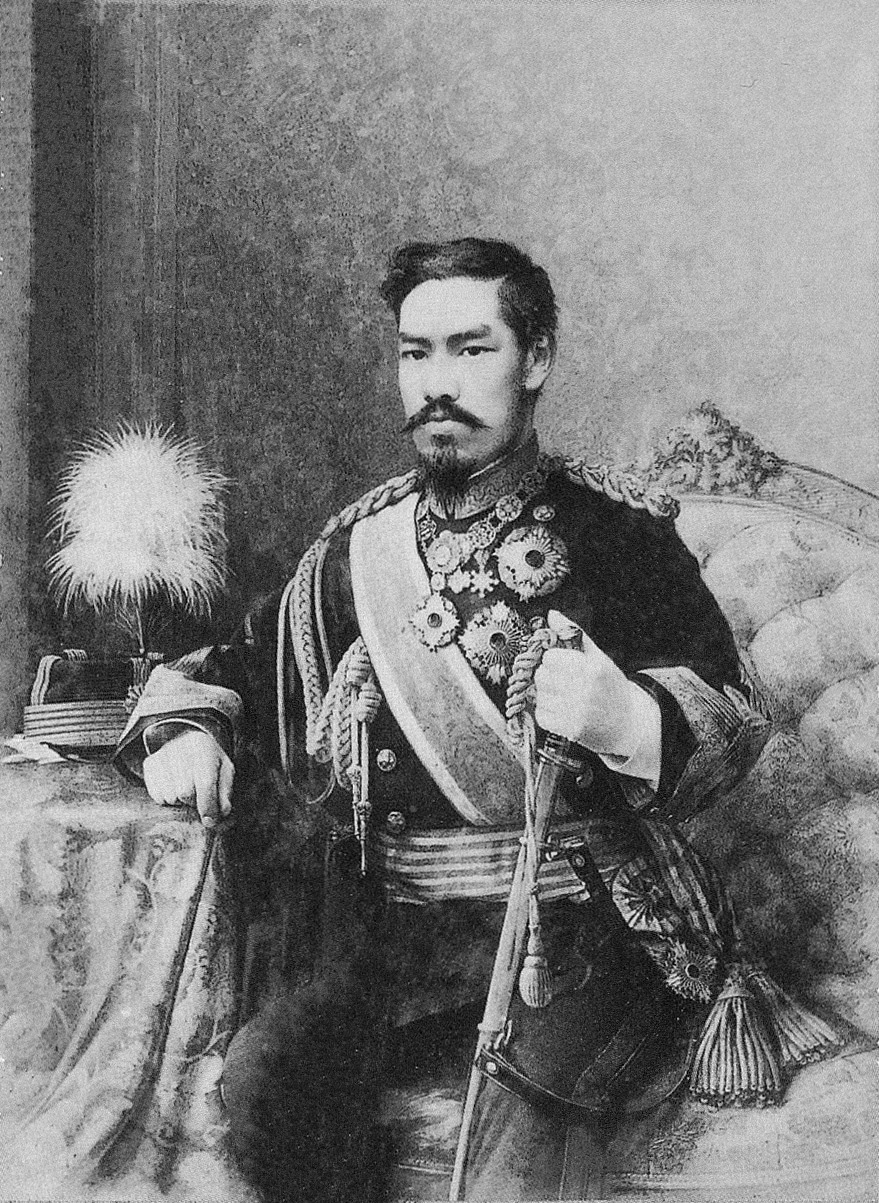 1888年にエドアルド・キヨッソーネが描いた明治天皇の肖像