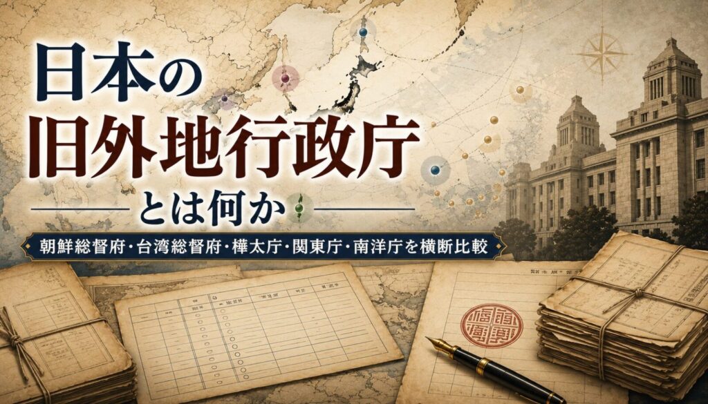 日本の旧外地行政庁とは?朝鮮総督府・台湾総督府・樺太庁・関東庁・南洋庁の違い | ゆる歴史散歩会【公式】東京の歴史を巡る散歩サークル