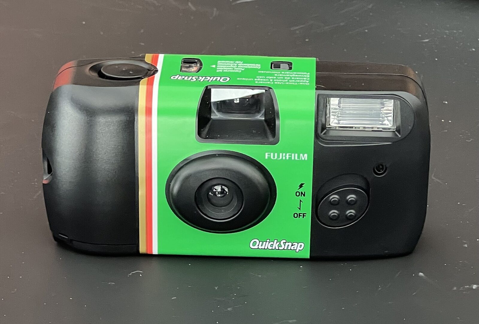 富士フイルムのレンズ付きフィルムQuickSnap