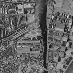 東糀谷6丁目周辺の1961年から1969年の空中写真