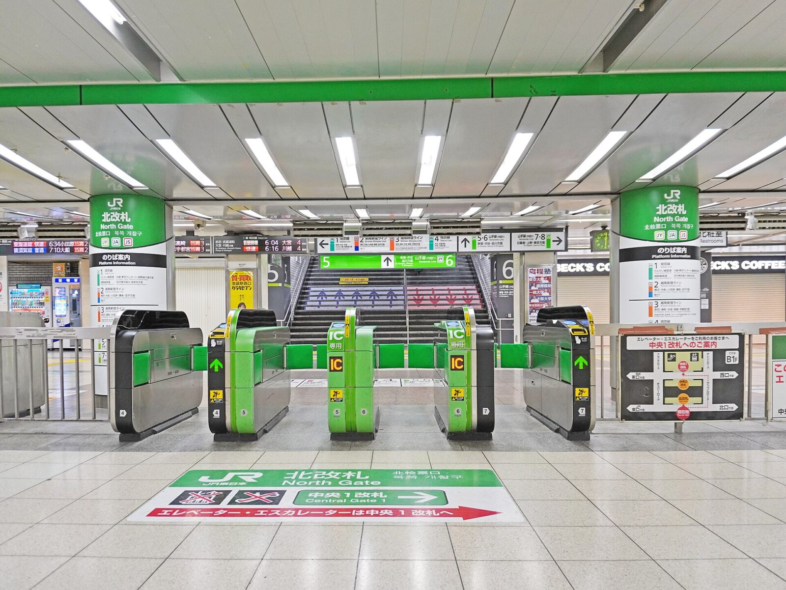 2022年のJR池袋駅北改札