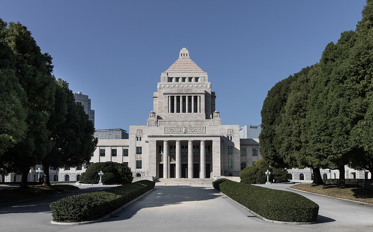日本政府の対南アフリカ政策が議論された東京の国会議事堂