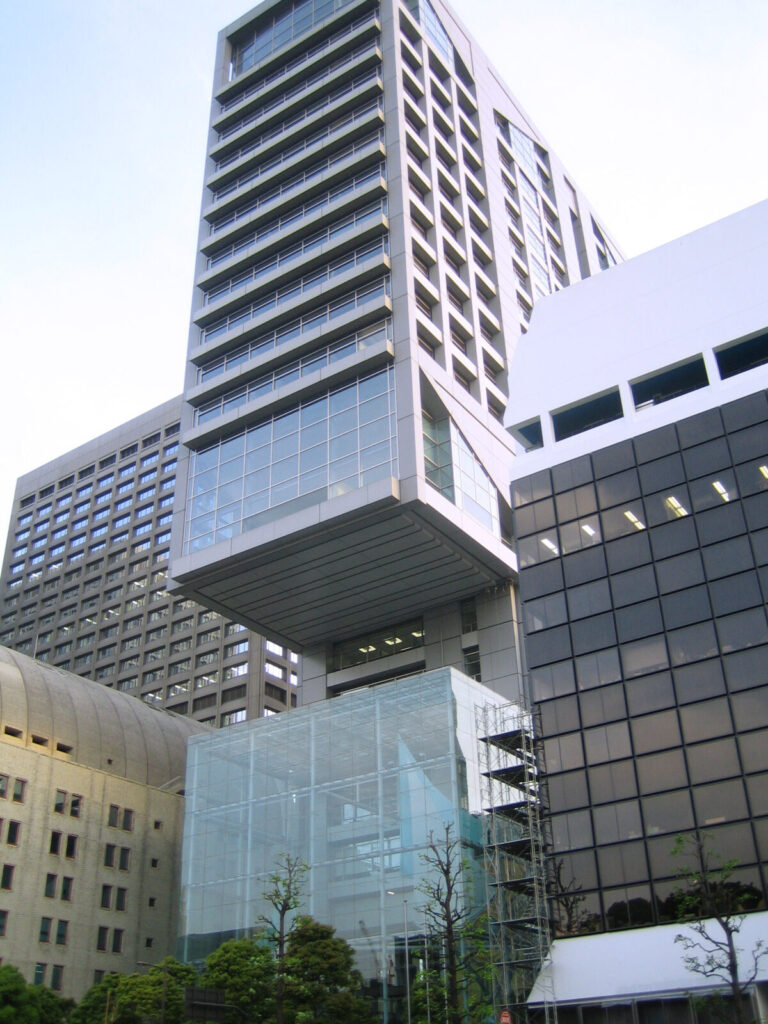 Former headquarters building of Shinsei Bank, successor to the Long-Term Credit Bank of Japan