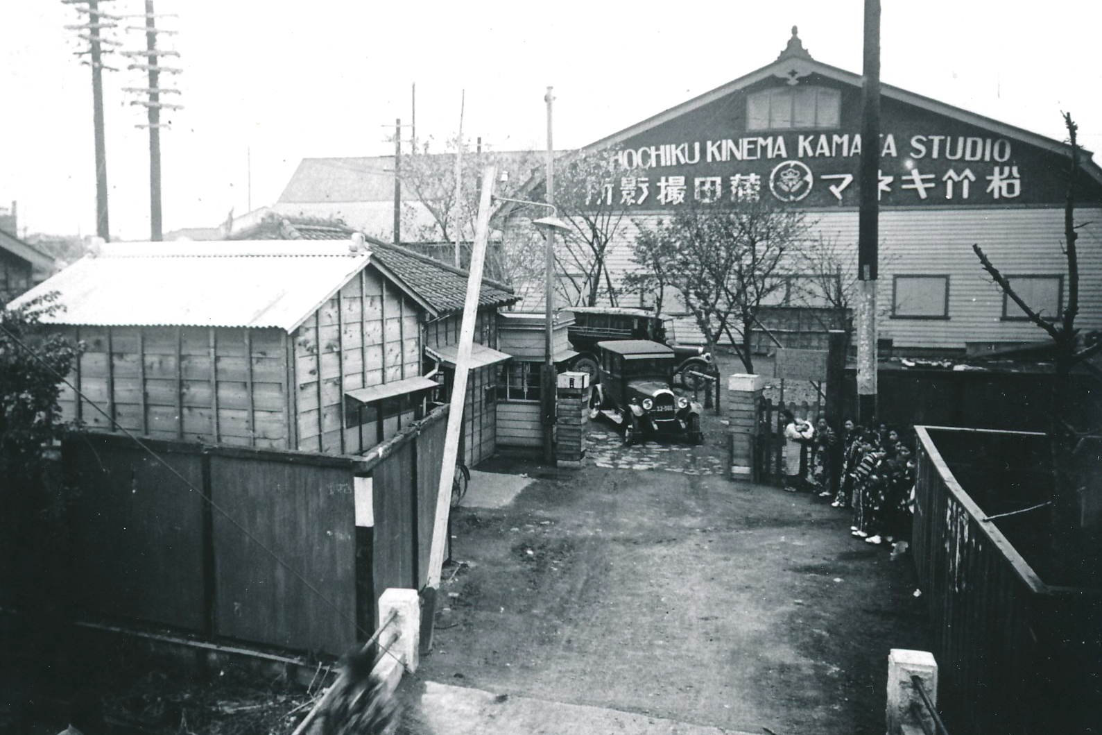 1920年代の松竹キネマ蒲田撮影所の建物と撮影施設