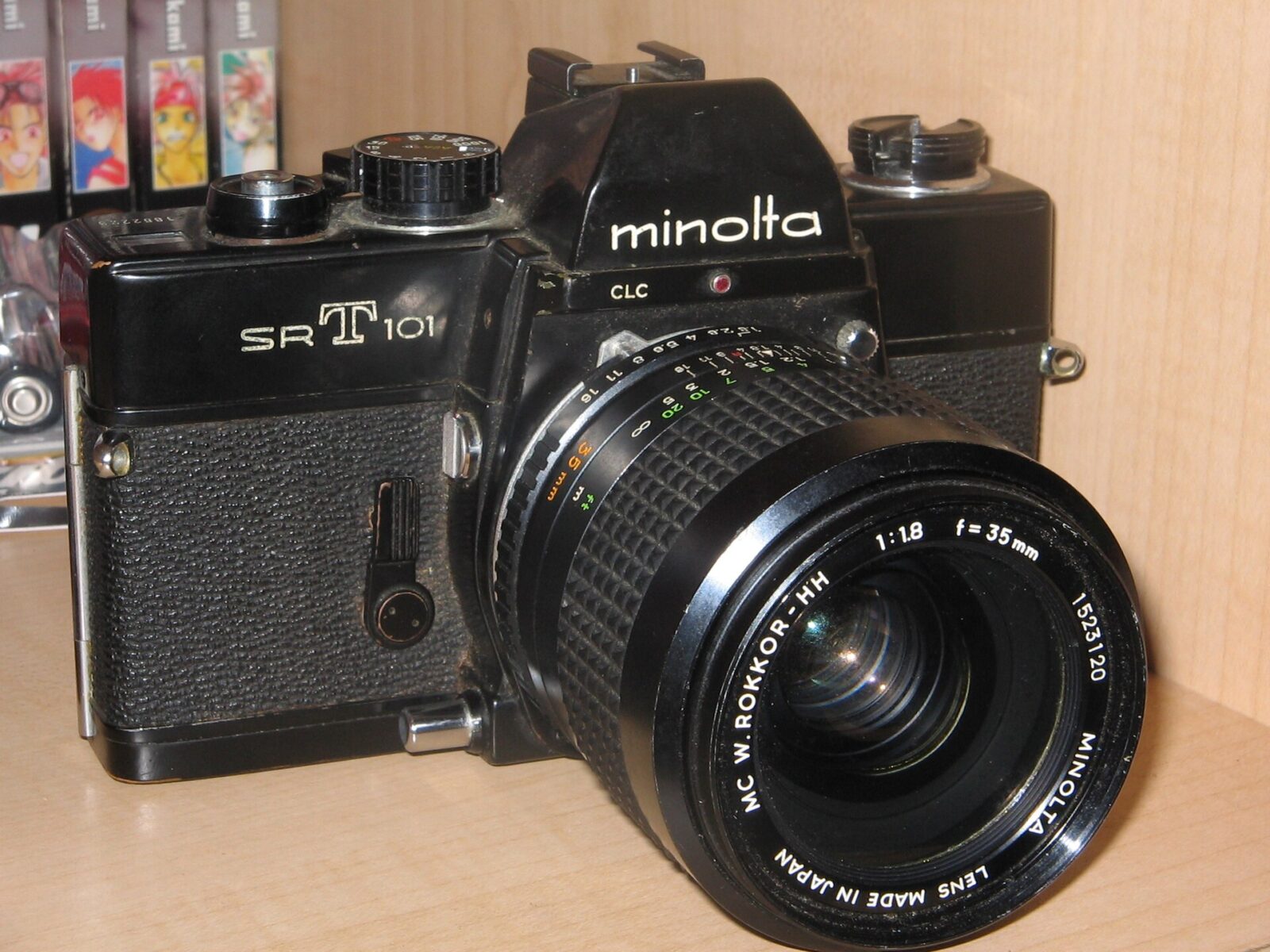 ミノルタSR-T 101一眼レフカメラ