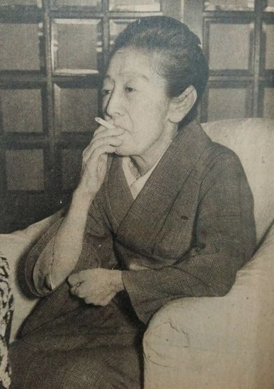 1948年に撮影された吉本興業創業者・吉本せいの肖像