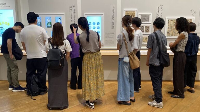 【開催レポート】版元・版画の歴史をたどる:老舗版画展と広告博物館を巡りました!