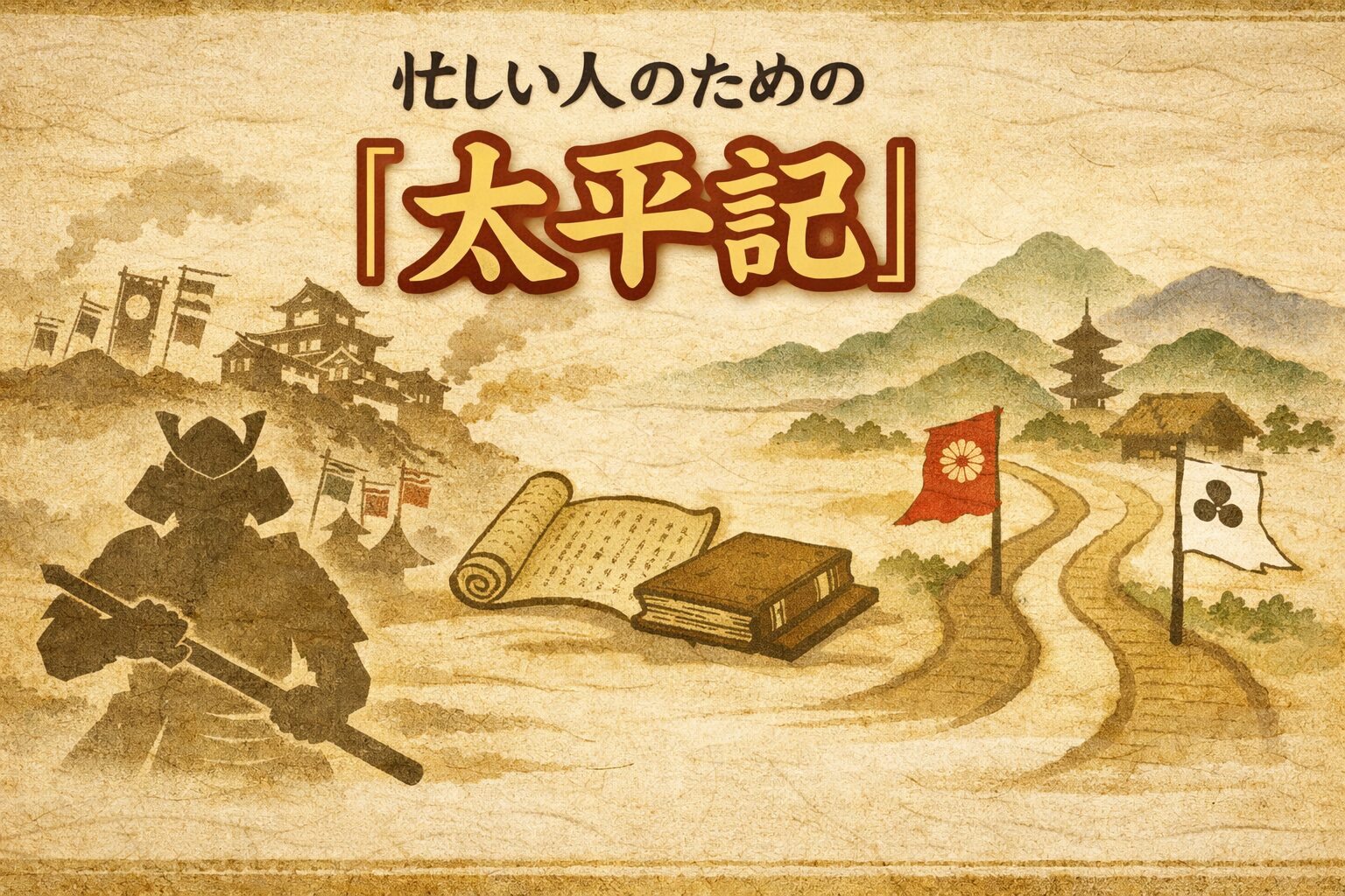 太平記』要約｜忙しい人向けにわかる後醍醐天皇・足利尊氏・南北朝時代