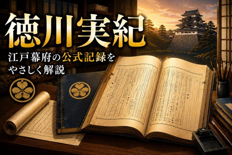 忙しい人のための『徳川実紀』|読んだ気になれる江戸幕府公式記録要約