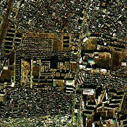 戸山ハイツと戸山公園周辺の1974年から1978年の空中写真