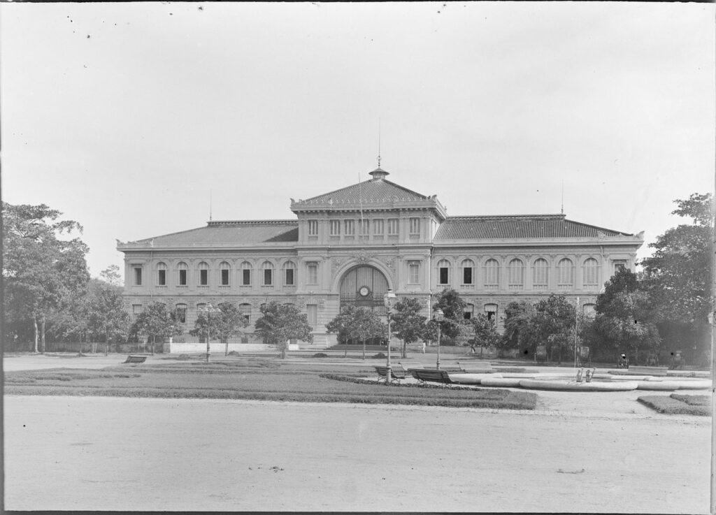 1895年のサイゴン中央郵便局