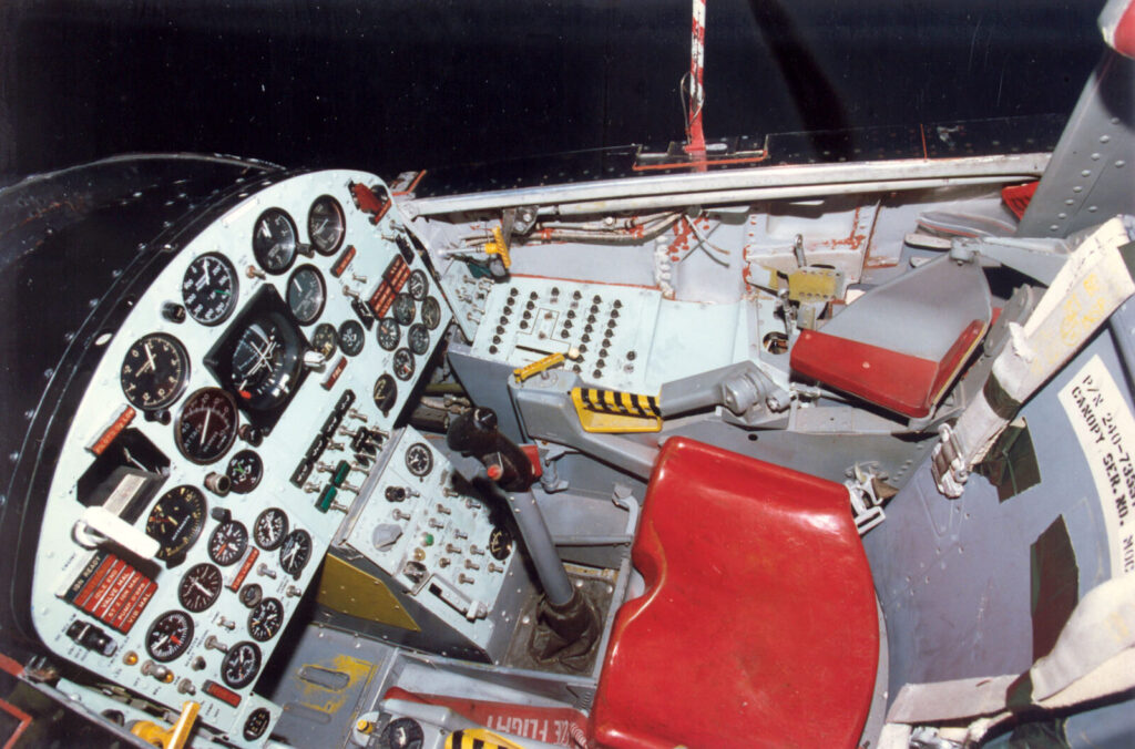 X-15A-2の操縦席