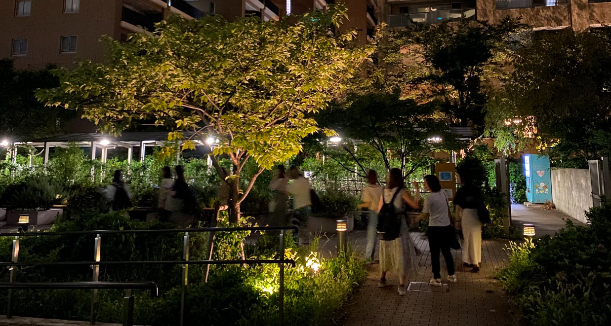 広尾の緑の多い住宅街