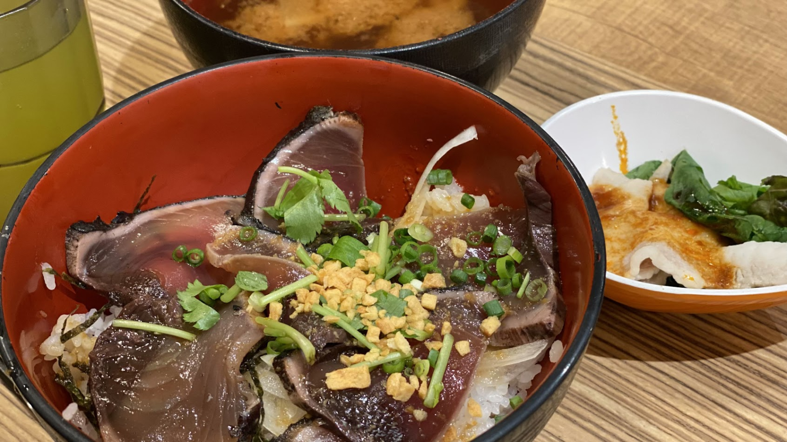 農林水産省あふ食堂のかつお料理ランチ
