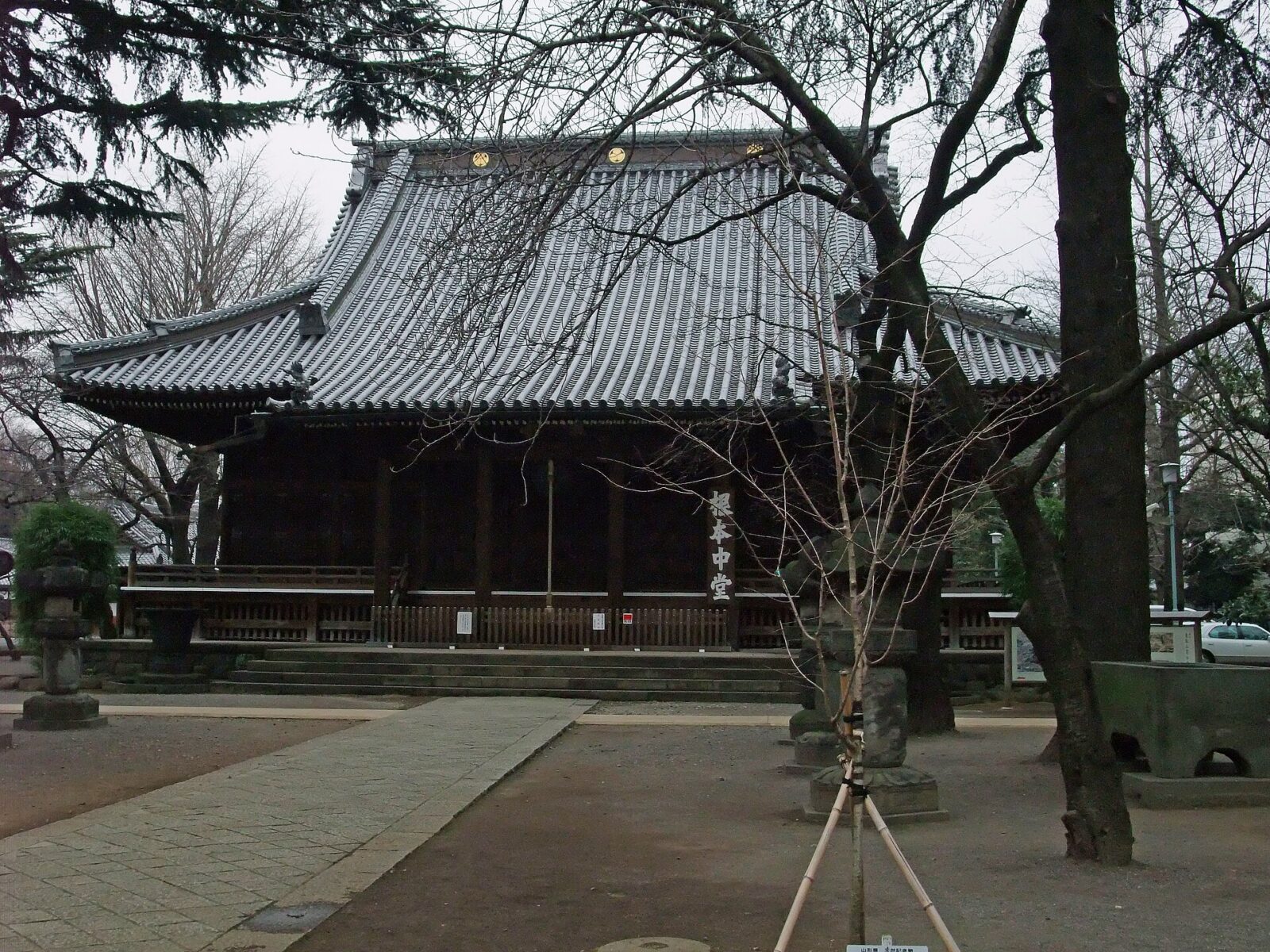 上野の寛永寺根本中堂