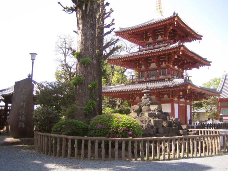 中野坂上の歴史散歩|宝仙寺・吉宗の象・三重塔跡・醤油レンガ塀を歩く