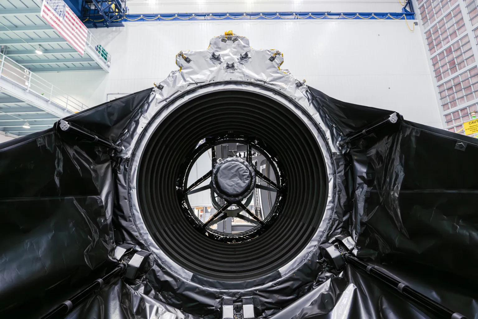 NASA Roman宇宙望遠鏡の直径2.4メートルの主鏡