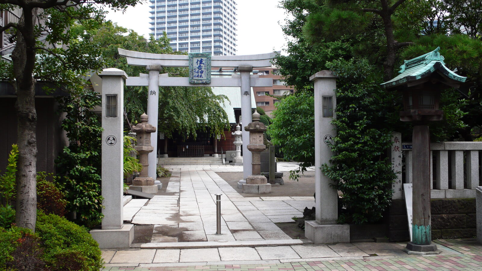 東京都中央区佃の住吉神社
