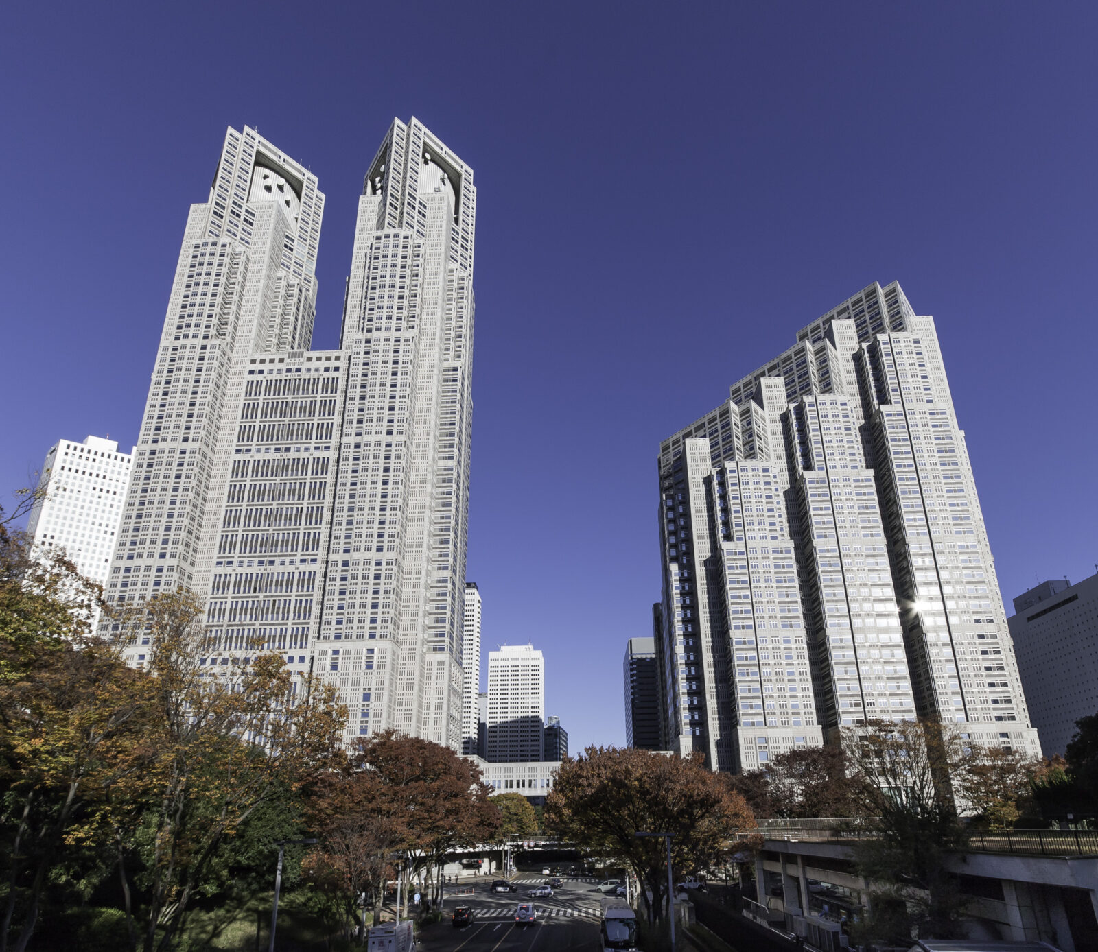 西新宿の東京都庁第一本庁舎