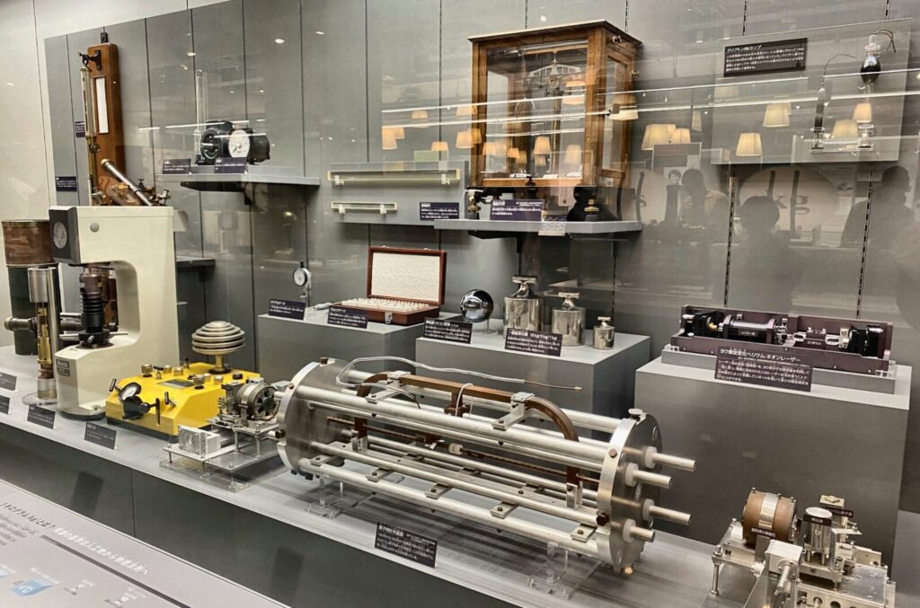 国立科学博物館 地球館B3Fの科学史・計測機器展示