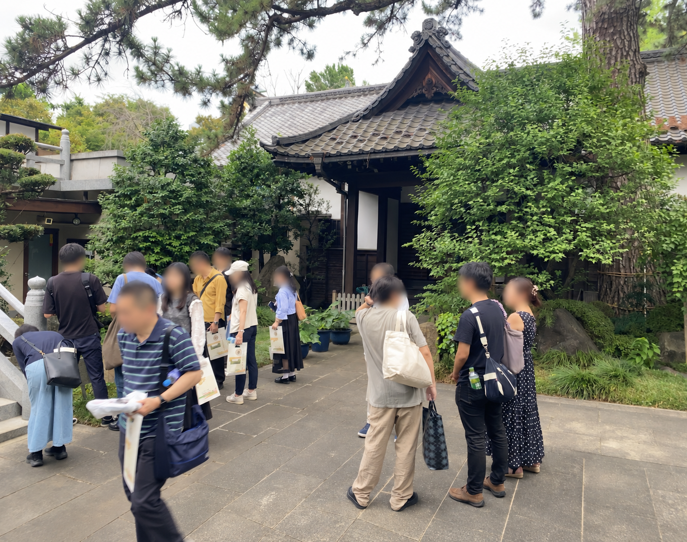 高田馬場の玄國寺に残る旧岩倉具視邸の庫裡