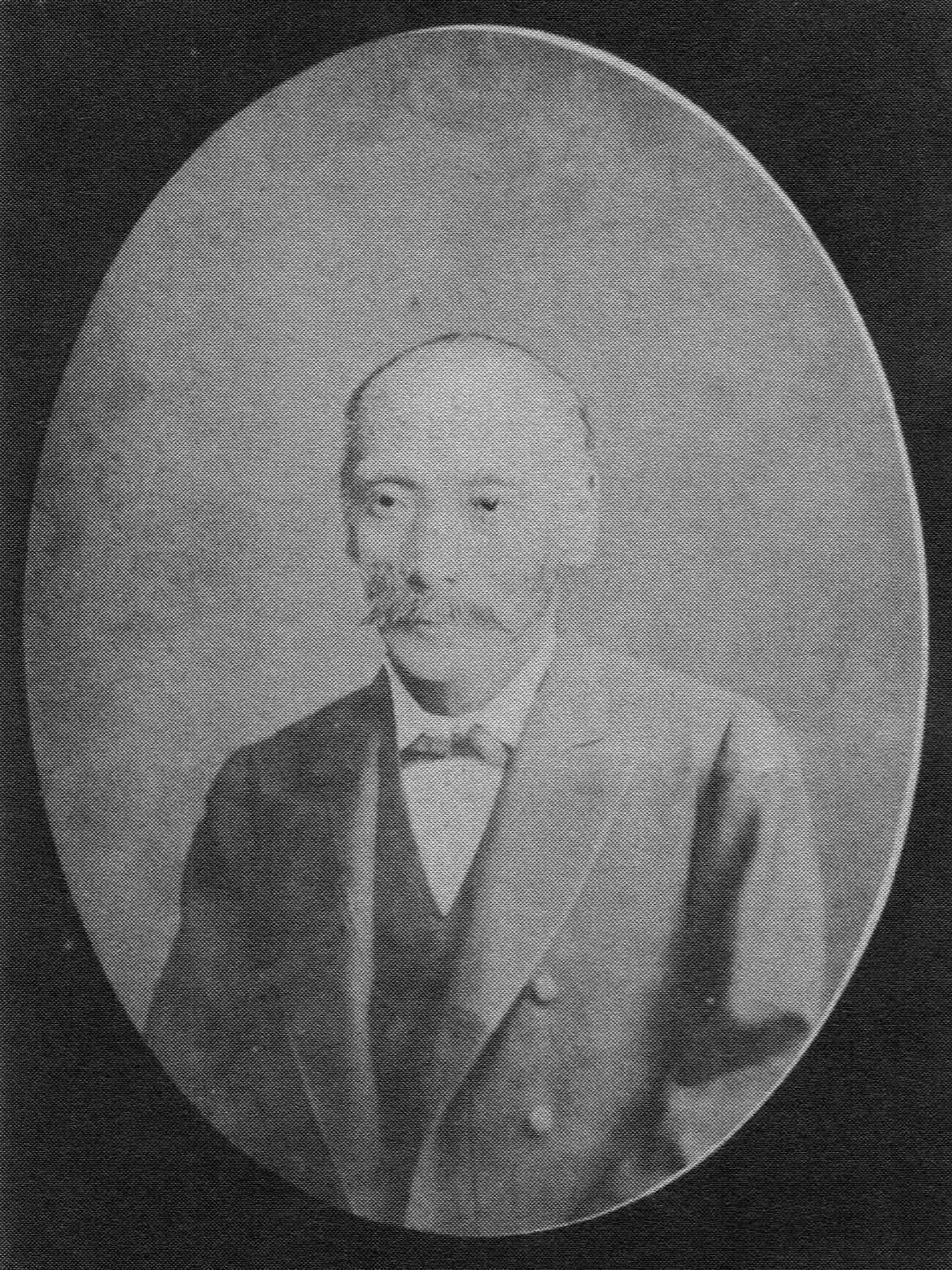 1880年頃の得能良介の肖像