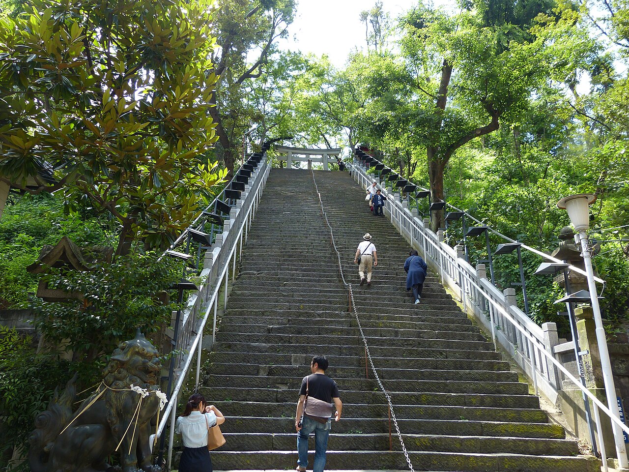 愛宕神社の出世の石段(男坂)