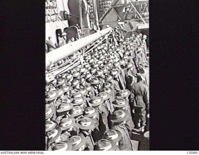 1946年に呉へ到着した英連邦占領軍のオーストラリア兵