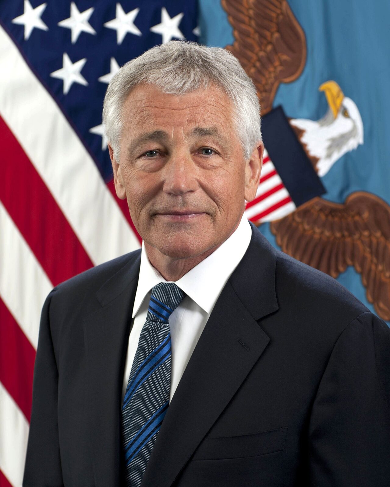 オバマ政権のチャック・ヘーゲル国防長官公式肖像