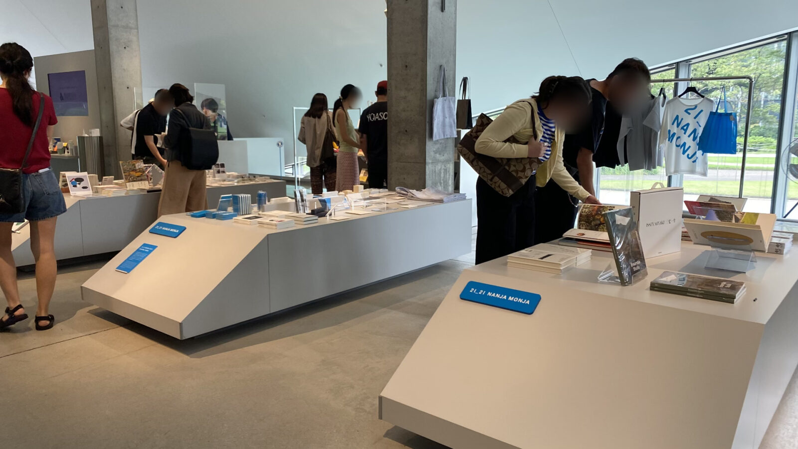 21_21 DESIGN SIGHT館内ショップの様子