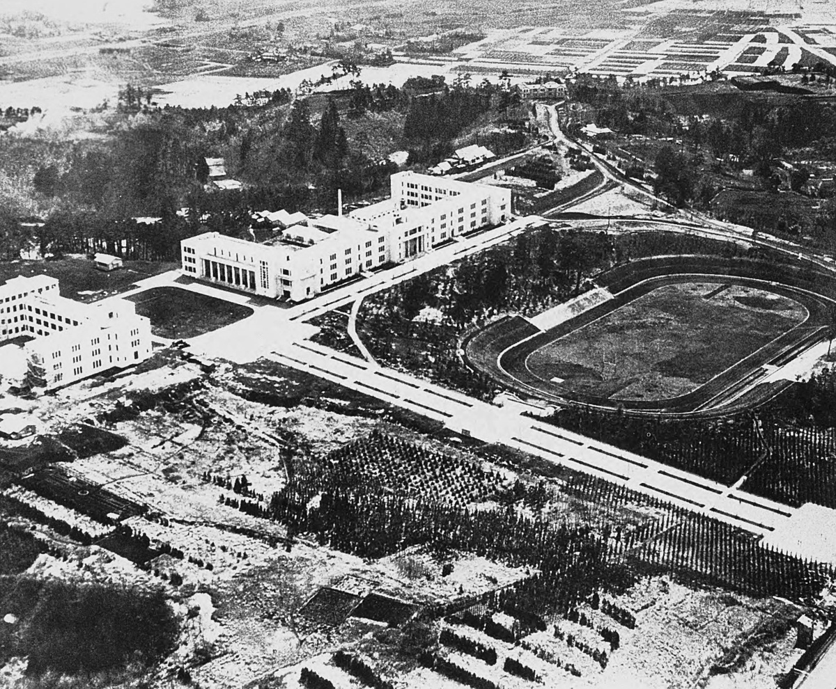 1936年頃の慶應義塾大学日吉キャンパス