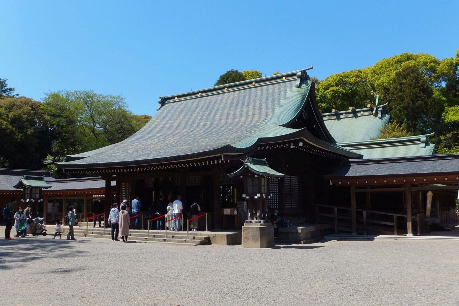 武蔵一宮氷川神社の拝殿