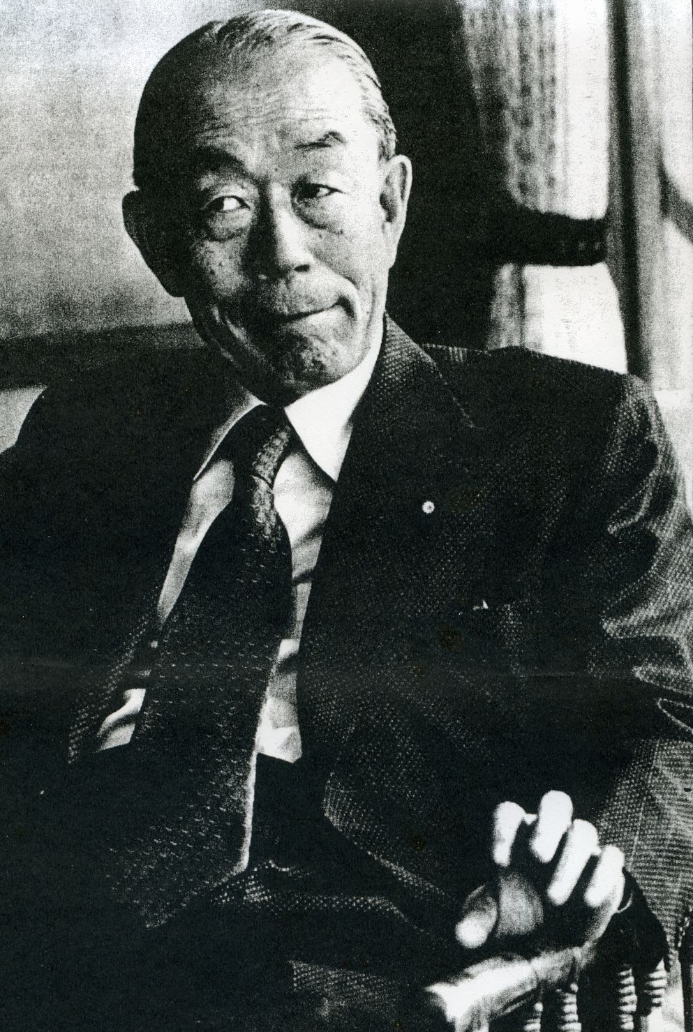 福田赳夫の肖像