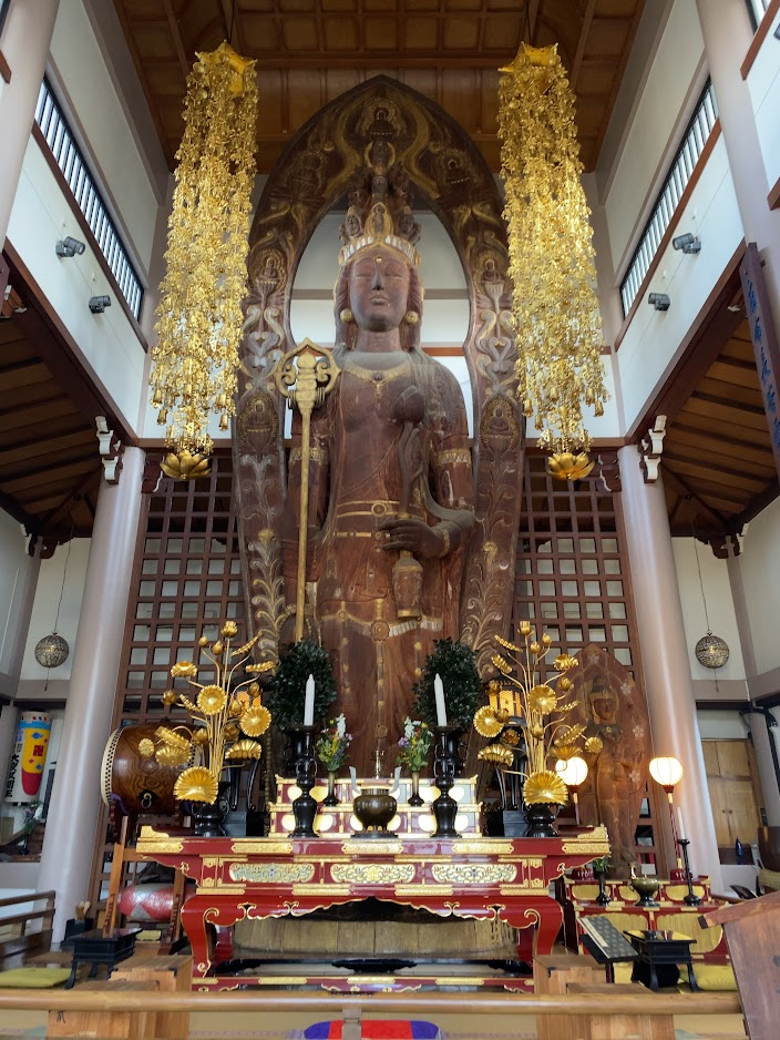 長谷寺の十一面観世音菩薩立像・麻布大観音